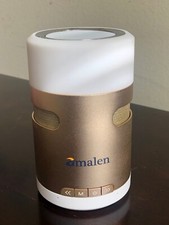 Bluetooth Speaker with LED night light Rechargeable w. AUX/MicroSD/TF card input