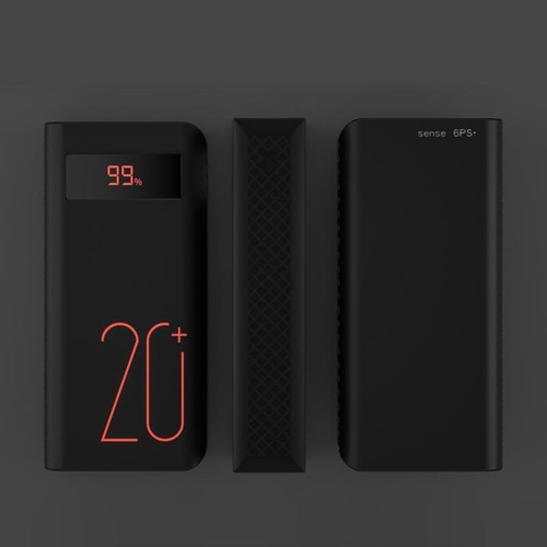 Antislip Sleeve Silicone Shell Case Skin Case for Romoss Sense 6ps+ Power Bank - Zdjęcie 5 z 10