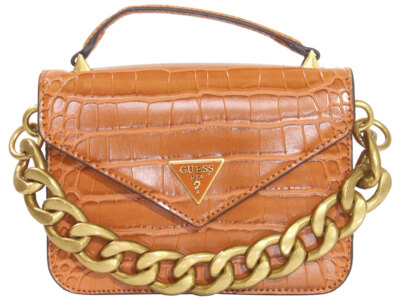 Guess Women's Retour-Mini Handbag Top Handle Flap Shoulder Crossbody Sienna 
