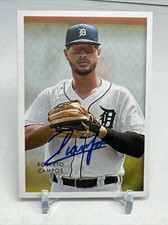2022 Heritage Minors  #RPA-5 Roberto Campos Detroit Tigers Signed