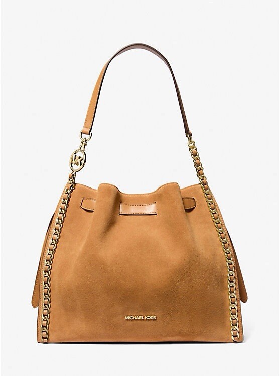☂️🍄Michael Kors Mina☄️LARGE☄️Chain Shoulder Bag Deer NWT🔥LAST ONE🔥