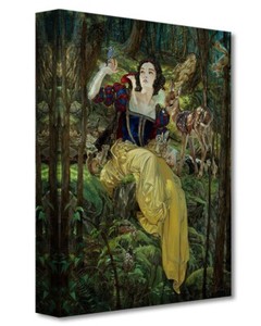 Snow White Disney Fine Art Heather Edwards Ltd Ed TOC With a Smile and a Song