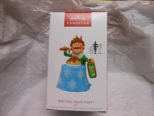 Hallmark Keepsake "Did You Hear That? - Elf" 2023 Sound Ornament NEW 