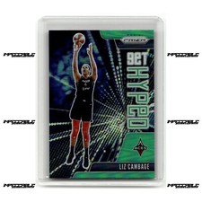 2021 Panini Prizm WNBA - Get Hyped Liz Cambage #8 Green Prizm SP