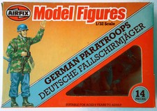 Airfix WWII German Paratroops 51567-9 - set of 14 figures mint in box