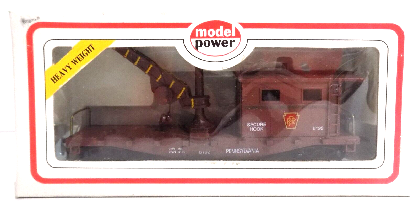 Model Power HO Trains 40' Work Caboose with Tool Boxes Pennsylvania 8192 Boxed eBay