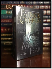 The Wise Man's Fear PATRICK ROTHFUSS SIGNED New Hardback Name Of Wind Kingkiller