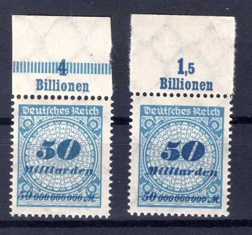 Dr-Infla 330PORA, B Both Gold-Type MNH Unstamped (80095