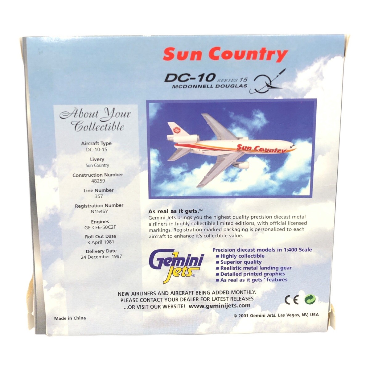Modellino Aereo GeminiJets Cubana ATR 42-500 (CU-TI240) - Scala 1:200 Diecast