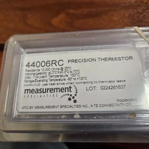 Measurement Specialties 44006RC Thermistor 10K Ohms - Lot of 50