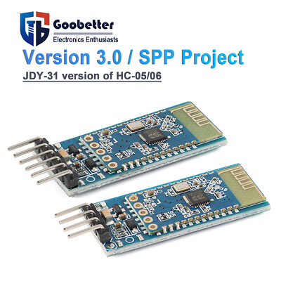 HC-05/HC-06 ARDUINOS ANDROID DRAHTLOSES BLUETOOTH SERIELLES 5-V-TRANSCEIVER-MODU