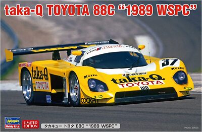 Hasegawa 1/24 taka-Q TOYOTA 88C 1989WSPC Model Kit 20576 From Japan New