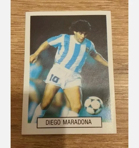 FIGURINA MARADONA ITALIA 90 EURO FLASH CON VELINA