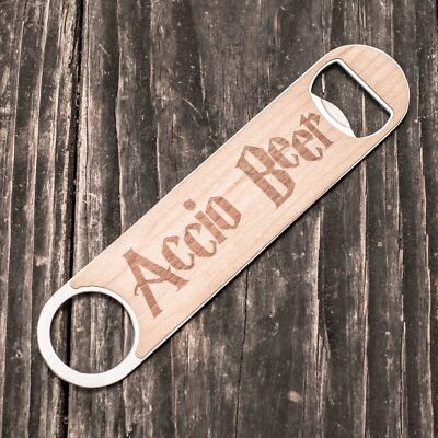 Accio Beer - Wooden Bottle Opener Accio Beer - Wooden Bottle Opener