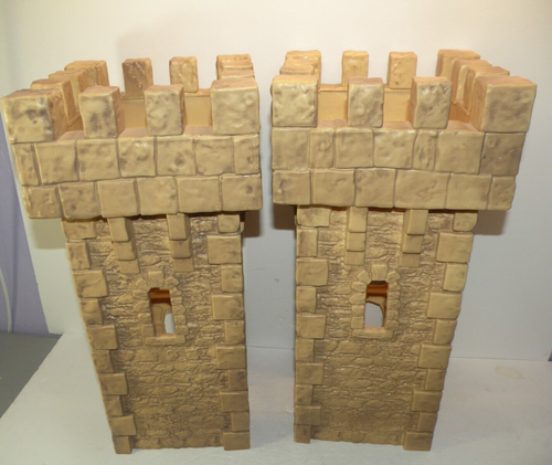 Schleich Castle Ritterburg Medieval Knights Castle Battle Tower Pair With Floors - Picture 3 of 5