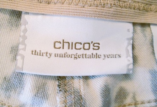 Chicos 1.5 Jeans So Slimming Damen 10 M schwarz braun Animalprint gerades Bein - Bild 3 von 8