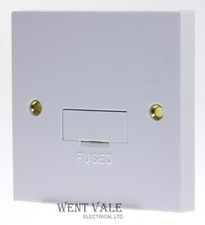 Click Polar PRW050 - 13a Double Pole Unswitched Fused Connection Unit + F/Outlet
