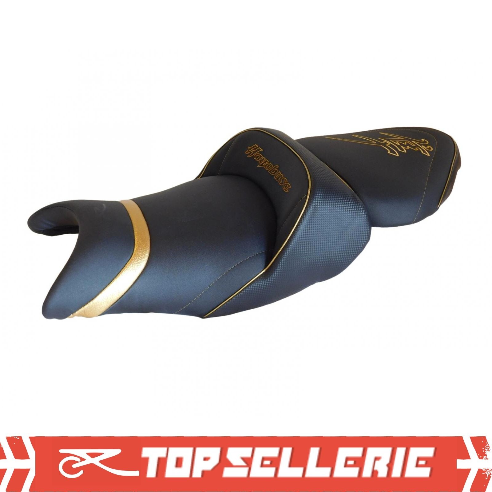 Selle Grand Confort SUZUKI HAYABUSA 1300 contre douleur fessière et lombaires SGC6552
