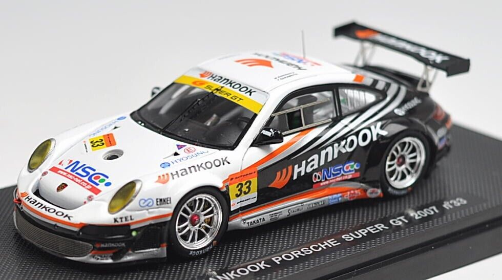 Ebbro 1/43 Hankook Porsche 997 GT3-RSR Super GT300 #33 GT Ebbro 1/43 Hankook Porsche 997 GT3-RSR Super GT300 #33 GT