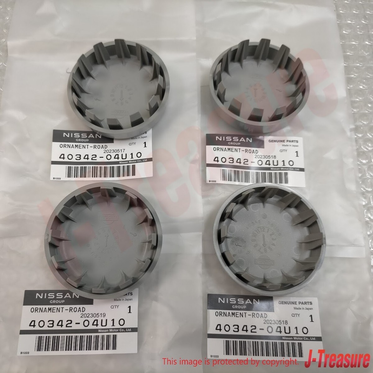 OEM Nissan Wheel Center Cap – Fits R32 R33 R34 GTR, V-Spec, GTS4, GTST – 40342-04U10