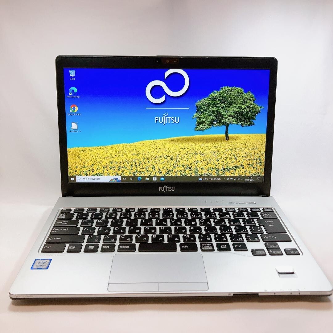 富士通 LIFEBOOK S937/R Core i5 7300U 2.60GHz/4GB/128GB(SSD) 〔A0633〕