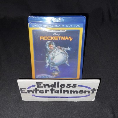 Rocketman Blu-ray Brand New Sealed Disney Movie Club DMC Harland Williams