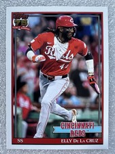 2026 Topps Series 1 - 1991 Topps Baseball Elly De La Cruz #T91-22