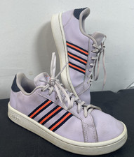Adidas Women's Grand Court EG3998 Sneaker, Purple, sz 8 US