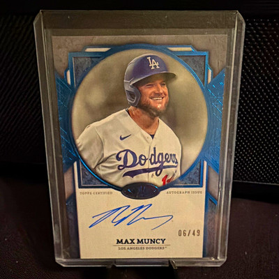 Topps 2024 Tier One Max Muncy Next Level Autograph NLA-MM 06/49