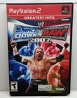 WWE SmackDown vs. Raw 2007 (PlayStation 2, 2006) Complete Tested Working