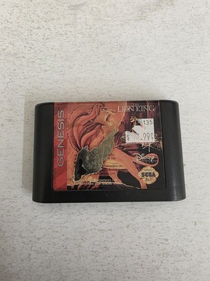 Lion King (Sega Genesis, 1994) Cartridge Authentic Tested Working 