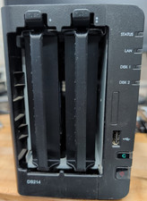 Synology DS214 NAS W/2x1TB Drives - No Front Cover
