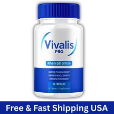 Vivalis Advanced Vitality Support Supplement Maximum Strength Formula 60 Pills
