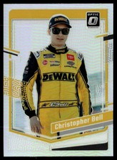 2024 Donruss Optic Silver Panini Prizm Christopher Bell Joe Gibbs Racing #9