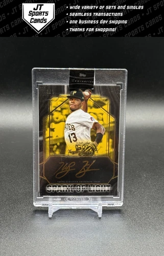 2022 Topps Luminaries Ke'Bryan Hayes SLA-KH Spark of Light Gold Auto 1/1 Pirates