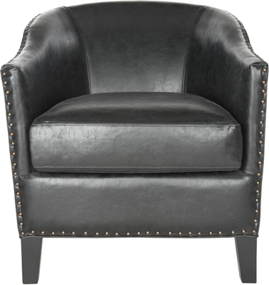 #ad Evander Antique Black Club Chair from Mercer Collection $606.99