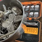 New ListingESTATE STERLING SILVER NECKLACE RING PENDANT 499g JEWELRY SCRAP & RESELL LOT #1