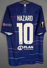 MEN'S CHELSEA 2018/2019 EDEN HAZARD WINNERS SOCCER FOOTBALL SHIRT JERSEY SIZE L