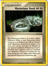 Pokemon Card - Mysterious Fossil 79/92 Legend Maker Common Heavily Played