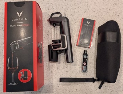 Coravin Model Two Wine Preservation System with Needles and Case
