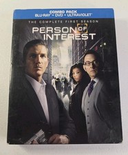 Person of Interest: The Complete First Season (Blu-ray/DVD, 2012, 10-Disc) 