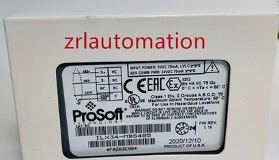 New In Box ProSoft ILX34-MBS485  Communications Module PLC FREE SHIP