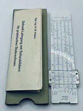 ARISTO STUDIO Nr. 868 Rechenschieber-Komplett mit Anleitung & OVP -Top Zustand!