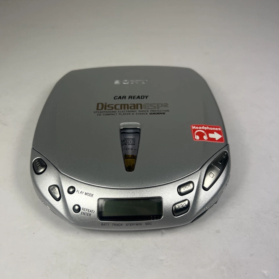 Sony Discman ESP2 D-E446CK CD-Player. Sehr guter Zustand