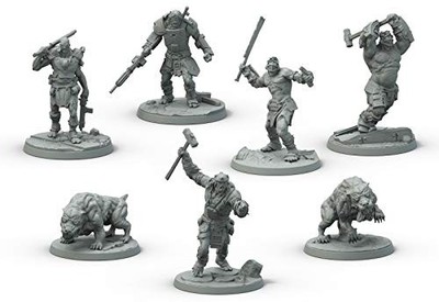 Modiphius Entertainment Fallout: Wasteland Warfare: Super Mutants Miniatures Cor