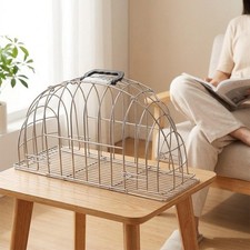 Cat Bathing Cage Home Use Pet Drying Box for Shower Travel Carrier Grooming
