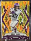 2025 Panini Phoenix Football Gold Seismic Aaron Jones #85
