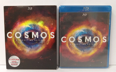 Cosmos: A Spacetime Odyssey (Blu-ray, 2014) w/ Slipcover - NEW / SEALED!
