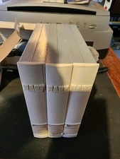 5 1/4 inch open reel recording tape (triple box with 3 tapes)