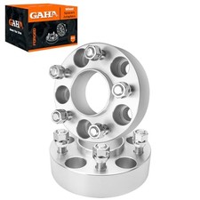 5x4.5 Wheel Spacers with 1/2"x20 Studs, 70.5mm CB, 1.5" Thick-Sliver-2PCS